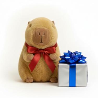 Imagem de Pelúcia Capivara Fofa e Macia – Brinquedo Aconchegante para Presente e Decoração