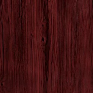 Imagem de Kitico Papel de parede de madeira marrom vermelho descascar e colar, papel de contato removível, papel de parede autoadesivo à prova d'água com aparência de madeira para quarto, armários de cozinha e