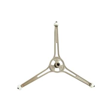 Imagem de WB06X10633 Anel giratório de micro-ondas Suporte de bandeja de vidro substituição serve para GE LG Microwave LCRT2010ST, substitui 1166452, AP3883054, PS1021750, EAP1021750