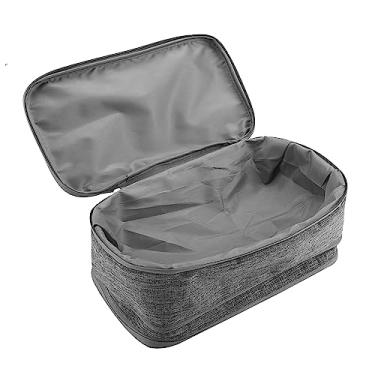 Imagem de GLOGLOW Organizador de Suprimentos de Armazenamento, Poliéster à Prova d'água, Grande Capacidade para sutiã, Roupa íntima, Meias, 28x16x12,5 Cm, Preto Cinza Roxo Marinho Portátil Armazenamento de