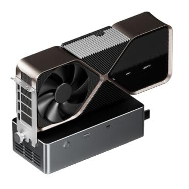 Imagem de Tangxi Estação de Dock de GPU Externa, Gabinete EGPU Com Interface OCuLink/USB4.0/Hot Swapping TGX, Fonte de Alimentação de 800 W Integrada, Dock de EGPU PCIe 4.0 X4 para Laptop (Black)