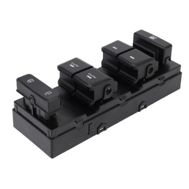 Imagem de Tbest Botão Interruptor de Janela Elétrica Mestre 93570 C1010 Substituição de Controle Black Sonata 2015-2019 Lado Esquerdo do Motorista