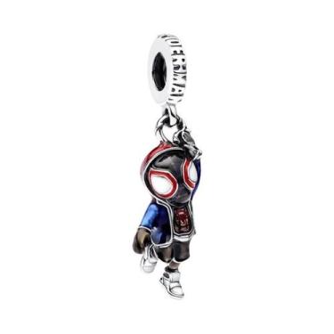 Imagem de Contas De Charme Marvel Spider-Man Iron Man Thor Para Pulseira Prata D