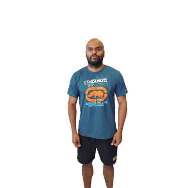 Imagem de Camiseta Ecko Unltd Básica Masculina Sticke RS Rhino Brand-Masculino