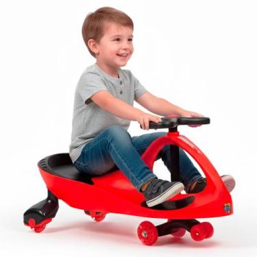 Imagem de Carrinho Gira Gira Car Fenix Até 100kg Rolimã Com Luzes Nas Rodas - Fê