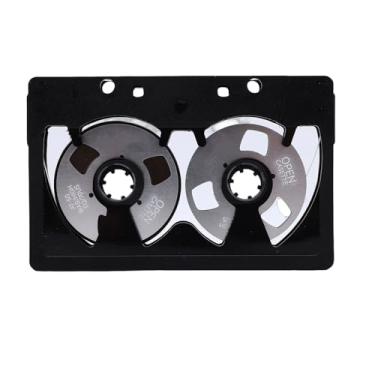 Imagem de Zopsc Fita Cassete Em Branco de 50 Minutos Com Carretel de Metal e Concha Transparente, Tipo de áudio para Gravação DIY, Design de Carretel, Caixa ABS de Alta Qualidade, Embalagem de