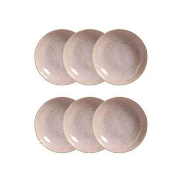 Imagem de Conjunto De Pratos Fundos Porto Brasil Bio Litchi 1,1 Litros Rosa