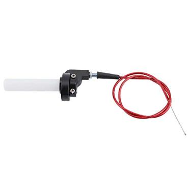 Imagem de aqxreight Punho e Cabo do Acelerador de Torção Rápida do Guiador para Componentes de Motocicleta de 50 a Com Solicitações de Vida útil, Produção e Giro Mercado de Reposição Quick Long Grip, Nova