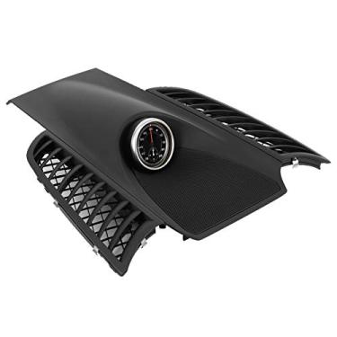 Imagem de KIMISS Guarnição da Tampa Superior do Painel do Painel de Instrumentos Com Relógio 958552189015Q0 Adequado para Cayenne 2011-2017 - Material ABS Premium, Instalação Simples, Cronômetro Ajustável