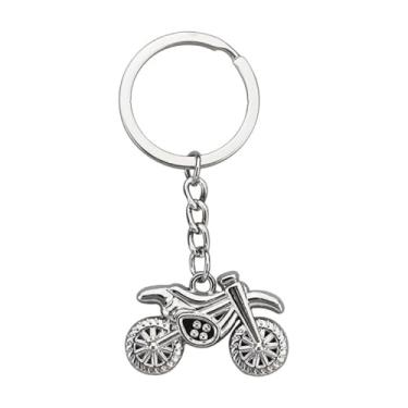 Imagem de Chaveiro de motocicleta legal simulação pingente de decoração de metal, estilo: X-034