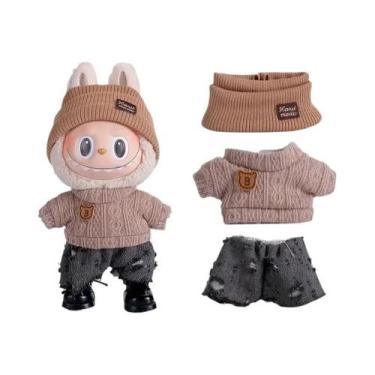 Imagem de Roupas Para Boneca Labubu De 17cm, Moda Fofa, Acessórios Para Boneca D