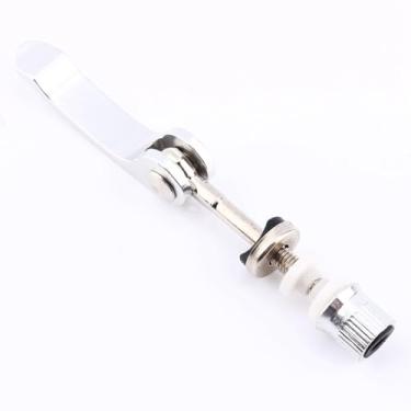 Imagem de Estink Grampo de Selim de Bicicleta Com Liberação Rápida, Pequeno Kit Com Ajuste de Sem Ferramentas, para Substituição de Alavanca QR do Canote do Selim, Liga de Alumínio, Preto