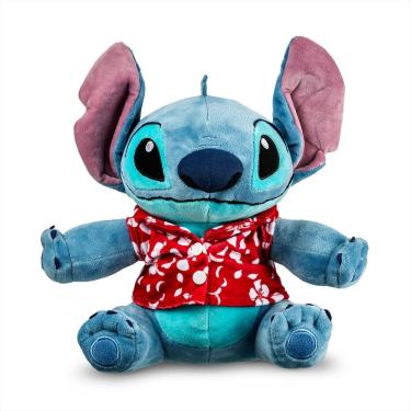 Imagem de Pelúcia com Mecanismo Stitch Hawaii Com Luz e Som Multikids - BR2198