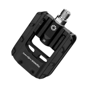 Imagem de Pedal Dobrável Universal De Liga De Alumínio Antiderrapante Para Bicic