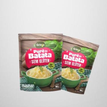 Imagem de Kit 2x Purê de Batata Sem Glúten 160G Grings