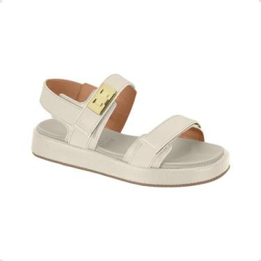 Imagem de Sandália Feminina Papete Vizzano Branca, Branco off, 36