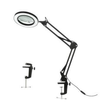 Imagem de Lupa Iluminada USB 72LED 8X 10X Para Soldagem, Reparos, Cuidados Com a