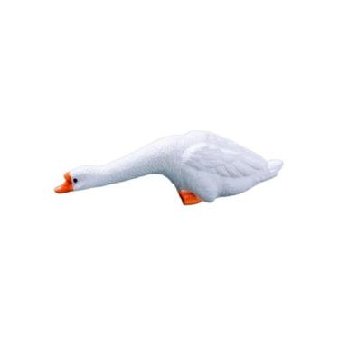 Imagem de Duck Statue Lifelike DIY Terrarium Ornaments Resin Bridge Sand Stones Figurine Creative Simulation Goose Micro(8)