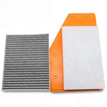 Imagem de Powkos Conjunto de filtro de ar de motor de cabine 23430312 compatível com Buick Lacrosse 2018-2019 2.5L Chevy Malibu 2016-2024 1.5L 2016-2019 1.8L Substitui 23430312 13356916