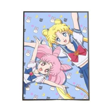 Imagem de Pôster De Lona Do Anime Sailor Moon, À Prova D'água, Decoração De Pare