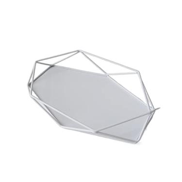 Imagem de Suporte de bolo de metal, suporte multicolorido, para exibição de sobremesa, suporte de cupcake de casamento, multiuso, chá da tarde, pastelaria, frutas, suporte para cupcake (B)