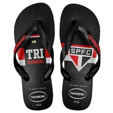 Imagem de Chinelo Masculino Havainas Top São Paulo Preto-Masculino