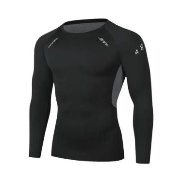 Imagem de Camiseta De Fitness Masculina De Secagem Rápida Para Corrida, Top De T