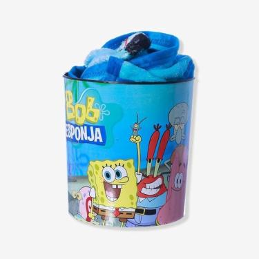 Imagem de Kit Balde E Manta Bob Esponja