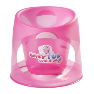 Imagem de Banheira Ofuro Bebê Evolution Babytub Rosa - Baby Tub