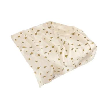 Imagem de Manta De Algodão Muslin Para Bebês, Macia E Respirável, Com Estampa De