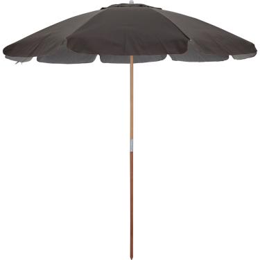 Imagem de Guarda-Sol 1,80m em Bagum e Madeira Marrom Bel