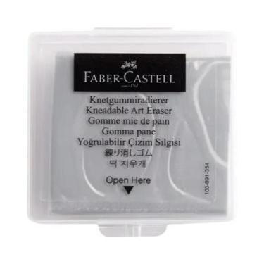 Imagem de Borracha Artística Macia Faber-Castell Plasticity, Borracha Amassável 