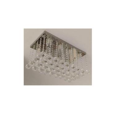 Imagem de Plafon De Cristal Sala Estar Jantar Quarto Hall