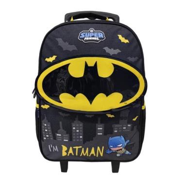 Imagem de Mala Escolar Rodinhas G Batman DC Super Friends Dermiwil