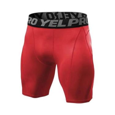 Imagem de Shorts Esportivos Masculinos De Compressão Respiráveis E De Secagem Rá