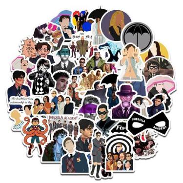 Imagem de Adesivos Umbrellas Academys Waterproof Vinyl Anime x50 - yiweisai