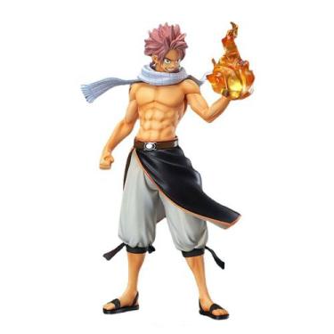 Imagem de Coleção de brinquedos de figuras de anime Fairy Tail Naz 23 cm PVC - y