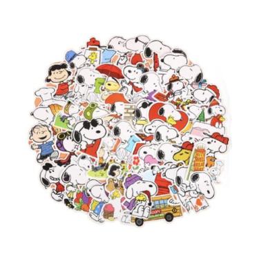 Imagem de Pacote de adesivos Snoopys Anime, 50 unidades de adesivos decorativos 