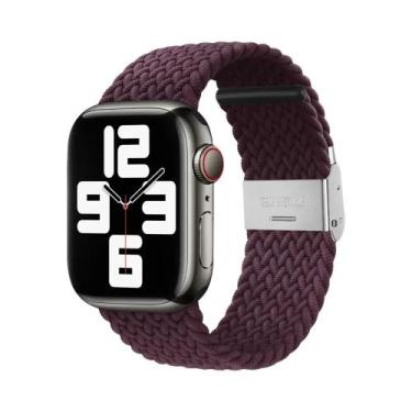 Imagem de Pulseira Elástica Trançada Solo Loop Para Apple Watch De 44mm, 49mm, 4
