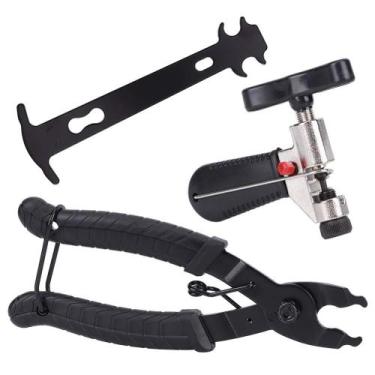 Imagem de Kit de Herramientas para Reparar Cadenas de Bicicleta 3 Piezas con Gan