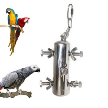 Imagem de Parrot Toys INLDY Stainless Steel Hanging Chew Bird Toys