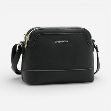 Imagem de Bolsa Feminina Chenson Transversal Preta-Feminino