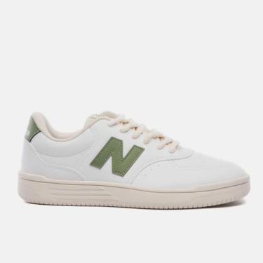 Imagem de Tênis New Balance BB80 Feminino Casual Branco Retrô Original Conforto 