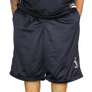 Imagem de Bermuda Basquete M10 Classic Básica Hex-Dry Preto-Masculino