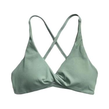 Imagem de Sutiã Esportivo Feminino Com Alças Cruzadas E Bojo, Top Sem Mangas Sex
