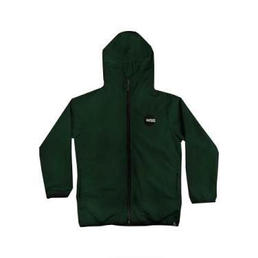 Imagem de Agasalho Nylon Infantil Menino Militar WSS Moon - WSS BRASIL, Verde, 1