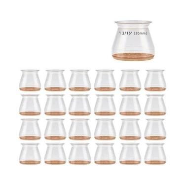 Imagem de Protetores De Silicone Espessos Para Pés De Cadeira (4-32 Peças) - Alm