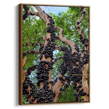 Imagem de Quadro decorativo Jabuticaba - Mioquadros, 120x80 cm, Tabaco