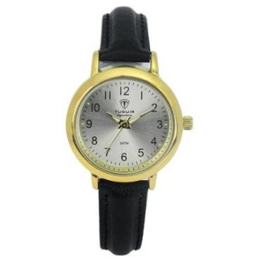 Imagem de Relógio Feminino Tuguir Analógico Imperium TG30492 Dourado e Prata e Preto-Masculino
