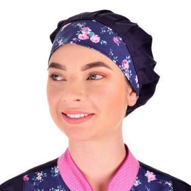 Imagem de Touca Gorro Para Chef Cozinha Unissex Estampas Variadas Cores Outlet D